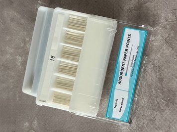 Штифты бумажные (Absorbent Paper Points) 200шт Х-000004105 фото