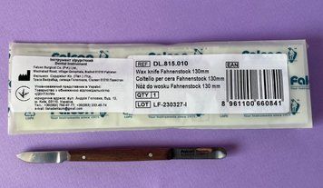 Нож для воска Falcon DL.815.010 (13 см, двухсторонний) 2118103593 фото