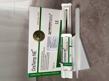 Oratemp NE (Оратемп НЕ) &ndash; временный фиксирующий цемент без эвгенола Х-000004084 фото