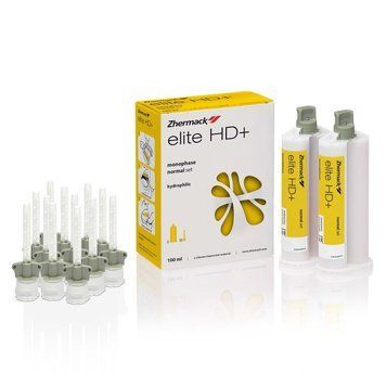 ELITE HD+ MONOPHASE (Элит ХД Монофаза), А-силикон средней вязкости, 2 карт. по 50 мл. Тв. по Шору 54 2022-03 1881084383 фото